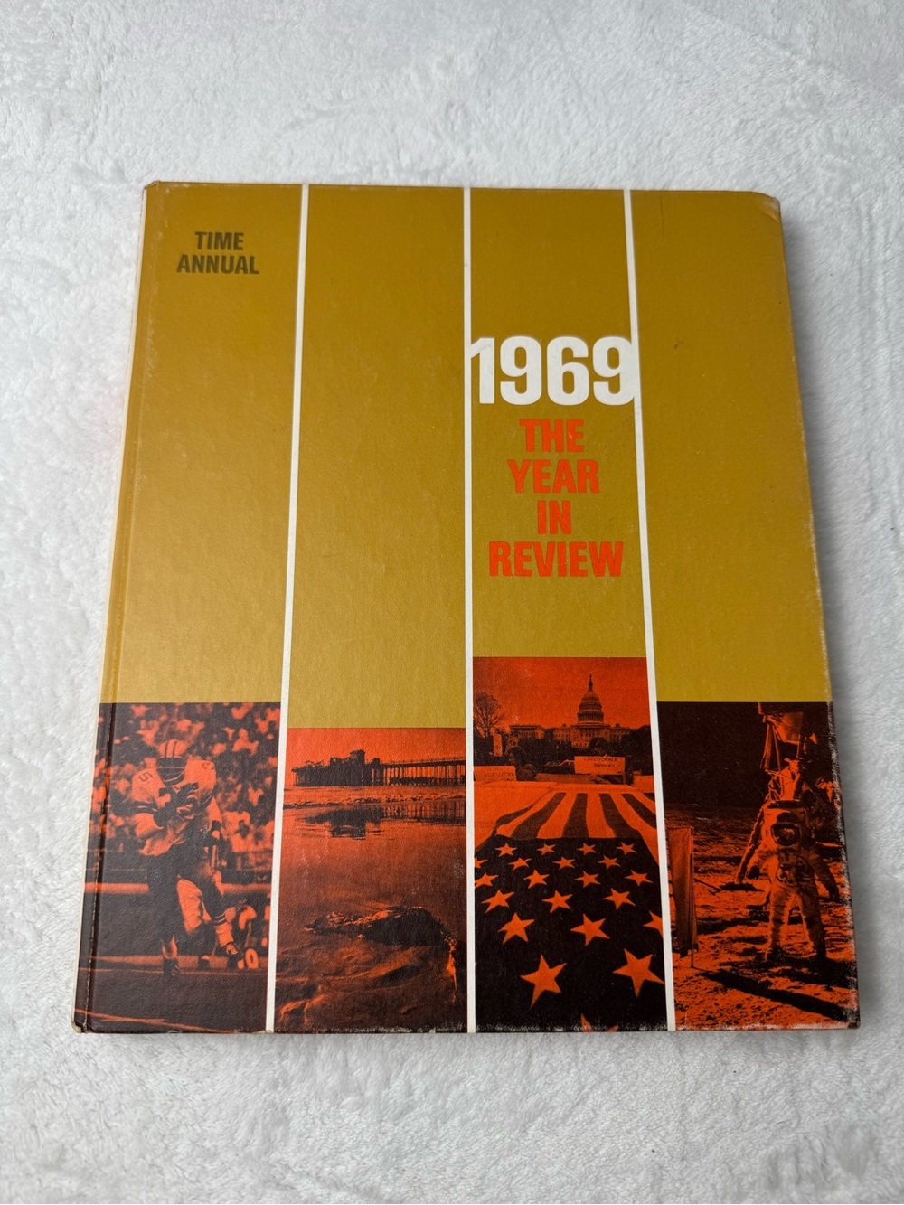 1969 The Year In Review Hardcover Annual